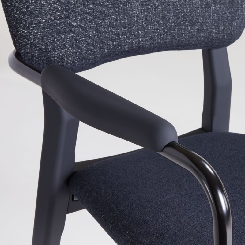Klee Black Dining Chair - Image 5