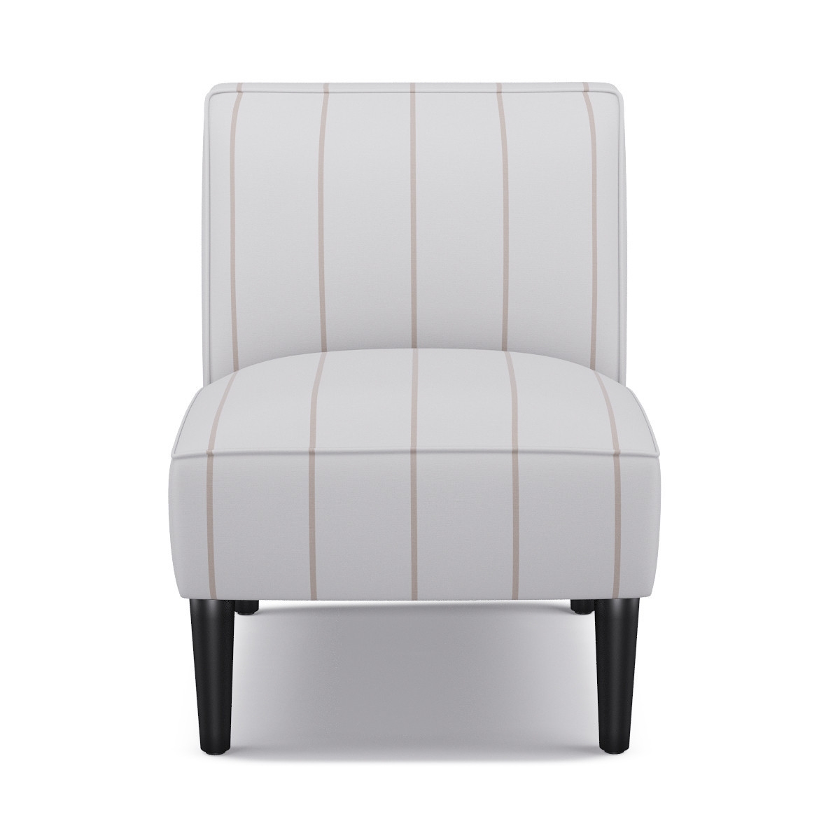 Slipper Chair | Stripe In Sand - Image 0