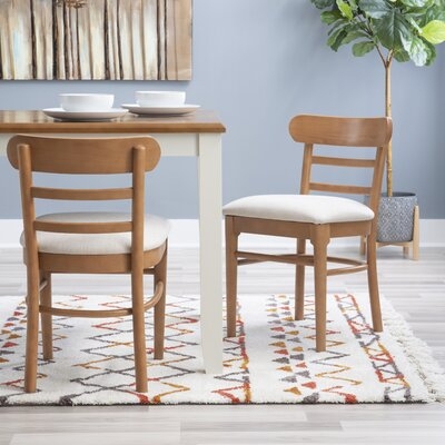 Tuttle Chair Brown  Set Of 2 - Image 0