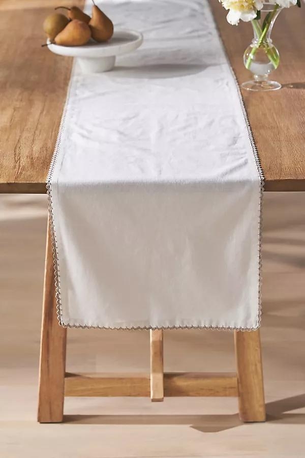 Ric Rac Cotton Table Runner - Image 0