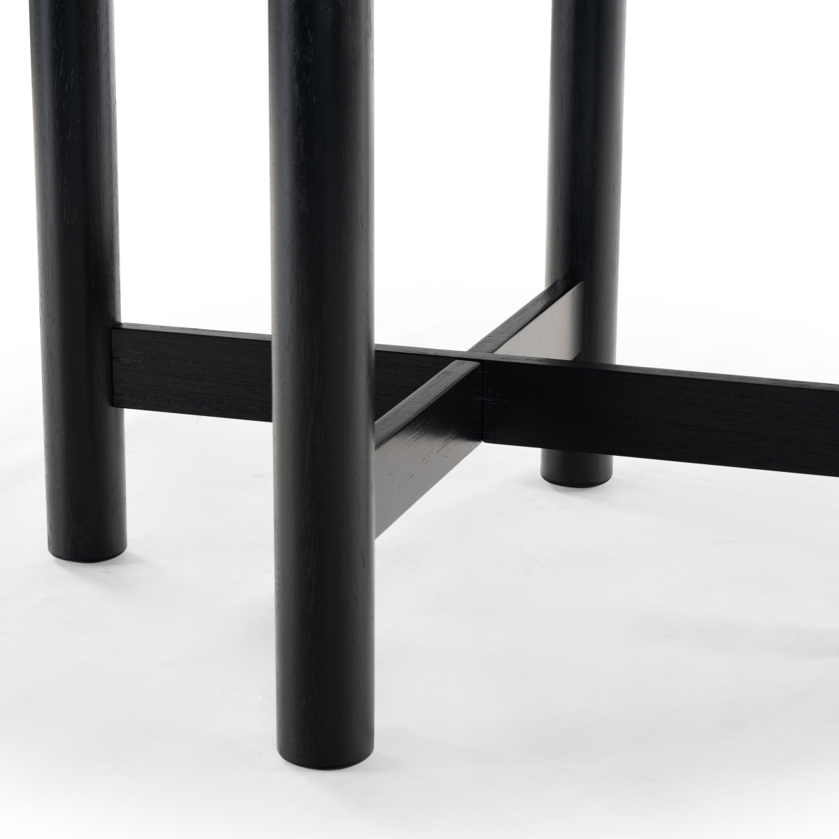 Ruthanne Wood 47" Dining Table - Black - Image 3