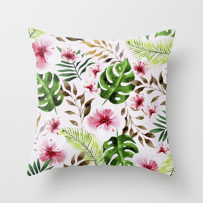 Lovely #society6 #decor #buyart Couch Throw Pillow by 83 Orangesa(r) Art Shop - Cover (16" x 16") with pillow insert - Outdoor Pillow - Image 0