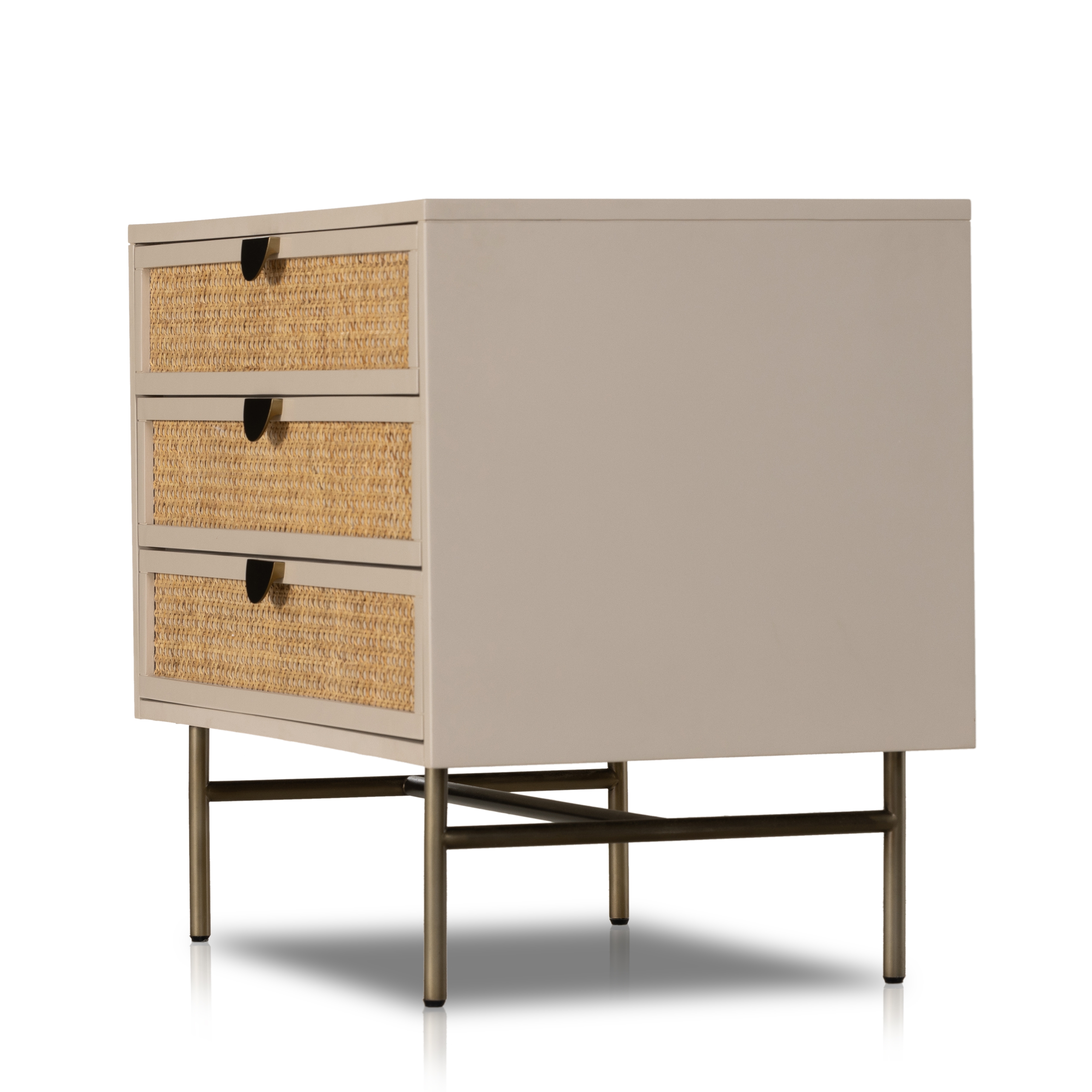 Luella Large Nightstand-Matte Alabaster - Image 3