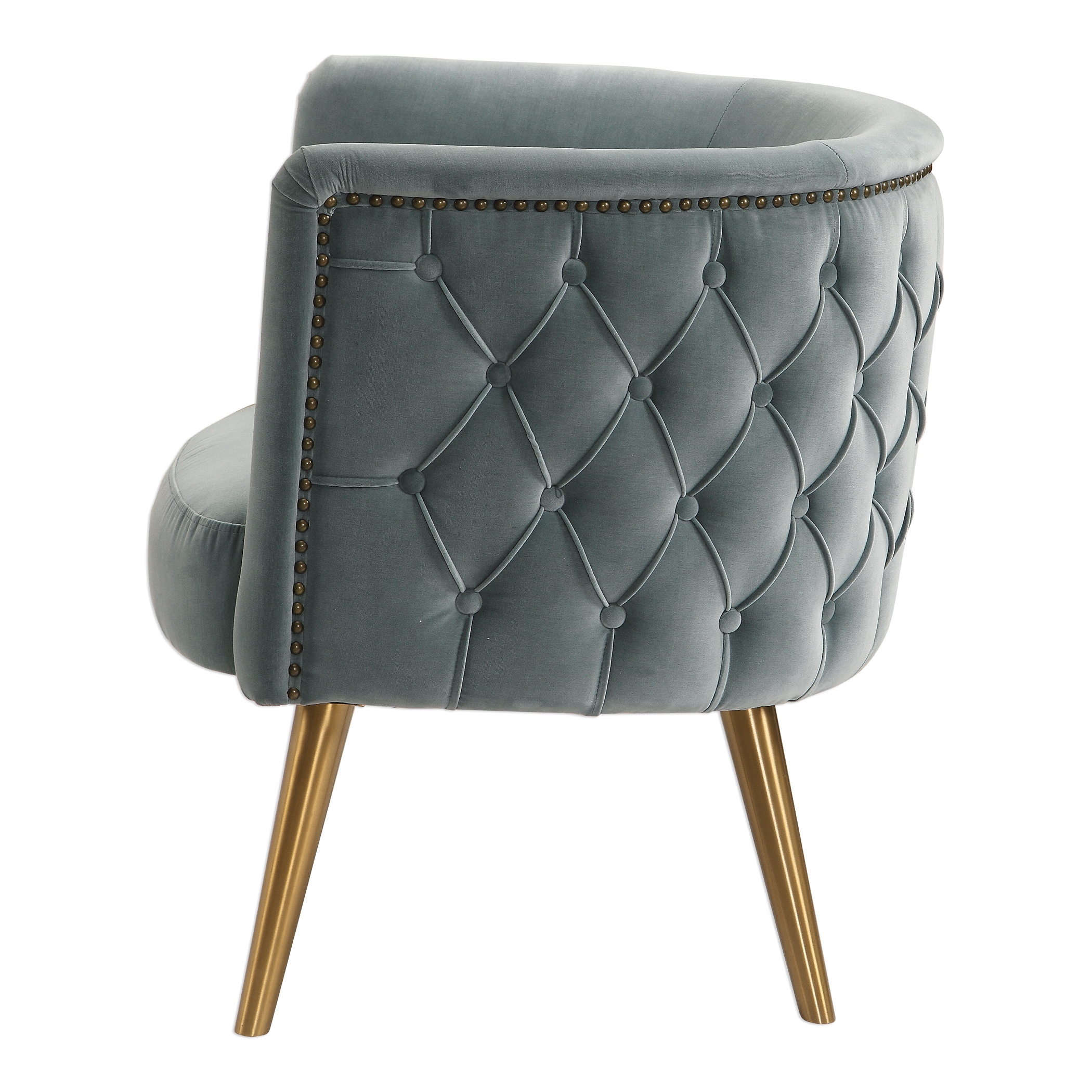 Haider Gray Accent Chair - Image 4