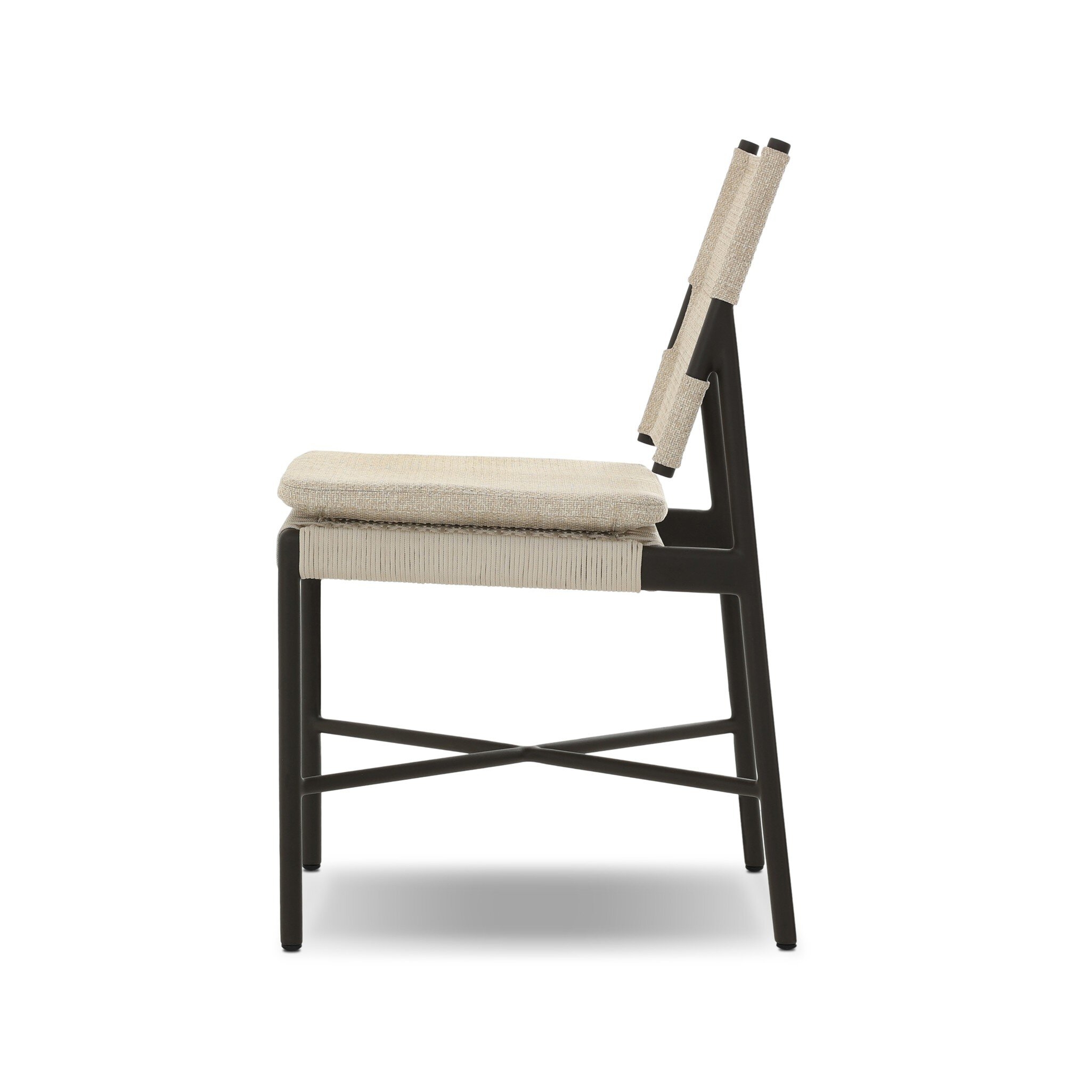 Miller Outdoor Dining Chair - Hayes Cream - Image 2