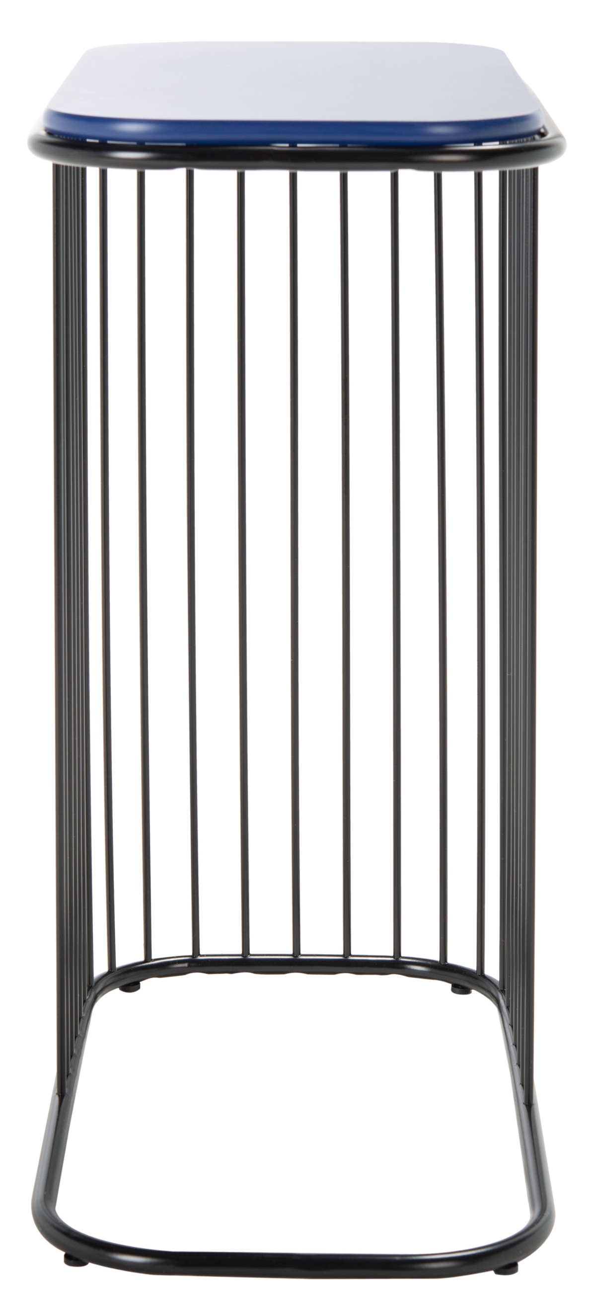 Stafford Side Table - Blue / Black - Safavieh - Image 0