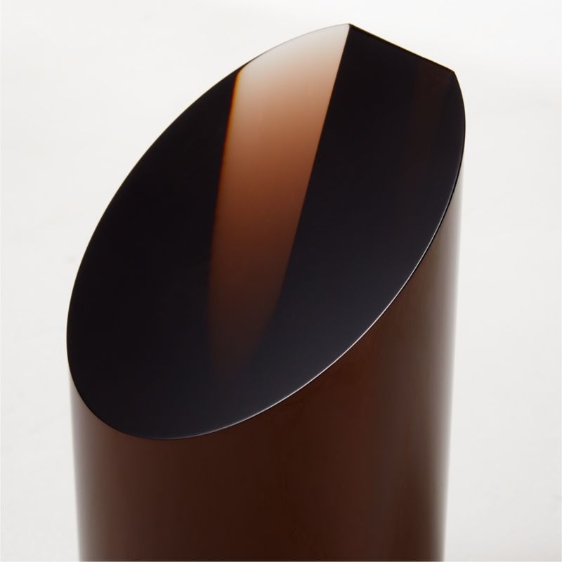 Dark Amber Acrylic Bookend - Image 2
