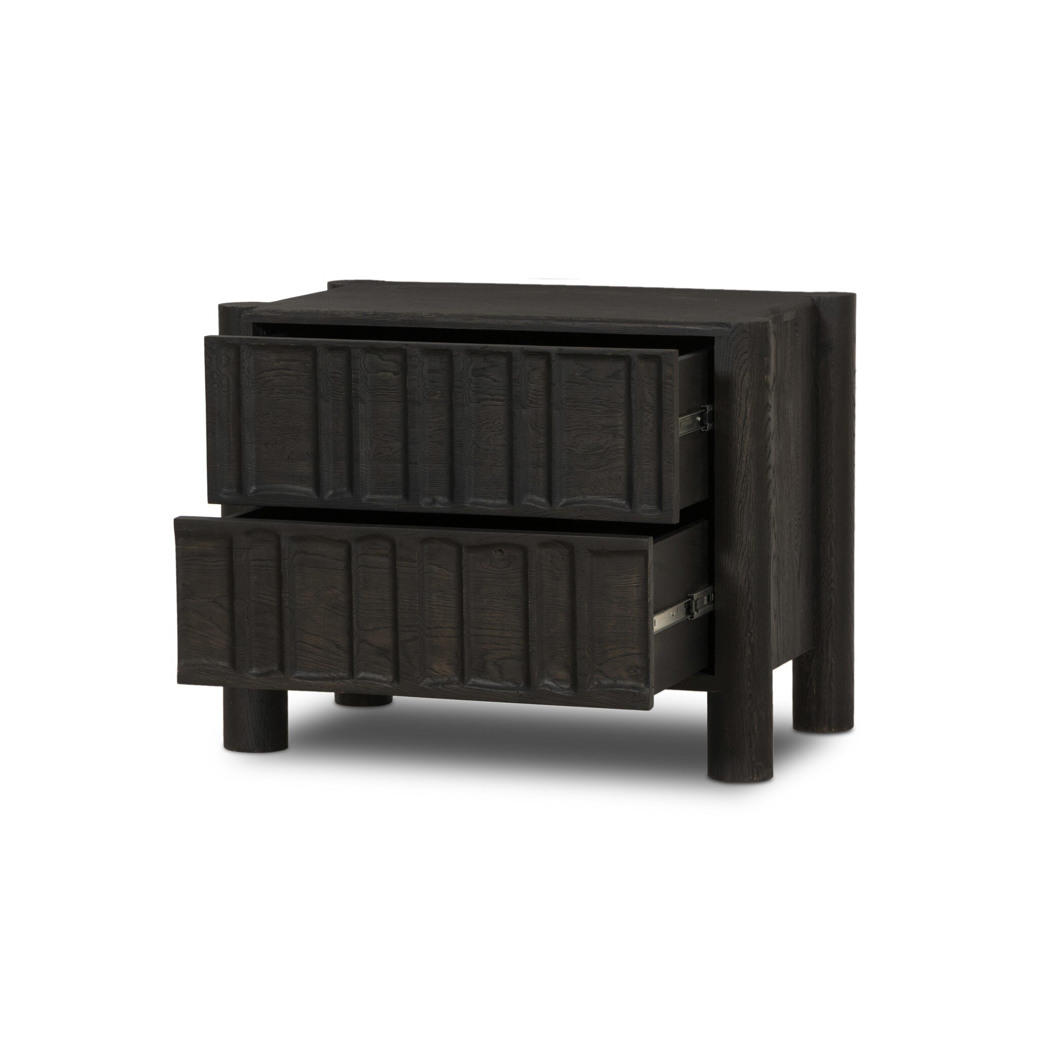 Ezri Nightstand - Black Oak - Image 7