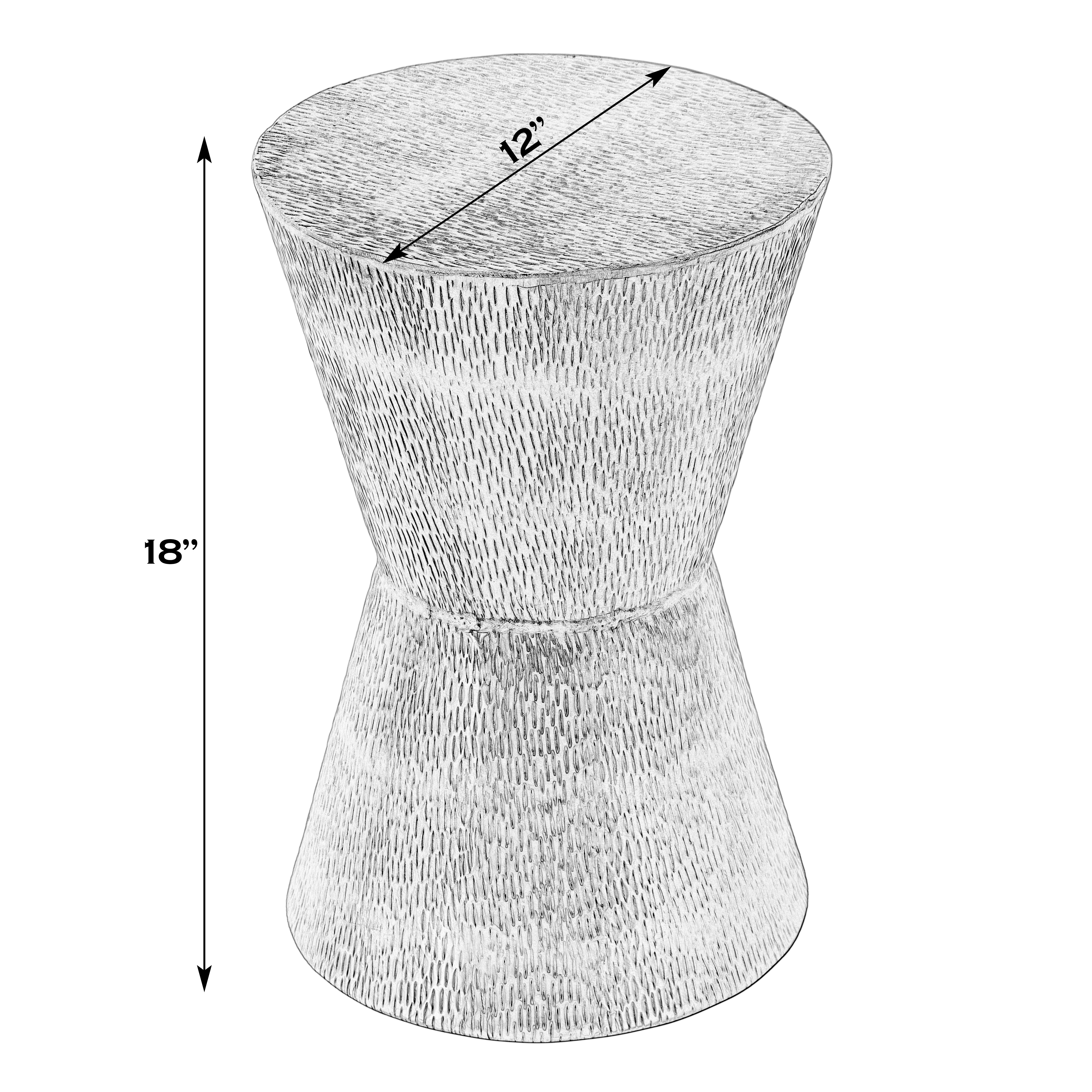 Flen Bronze End Table - Image 2