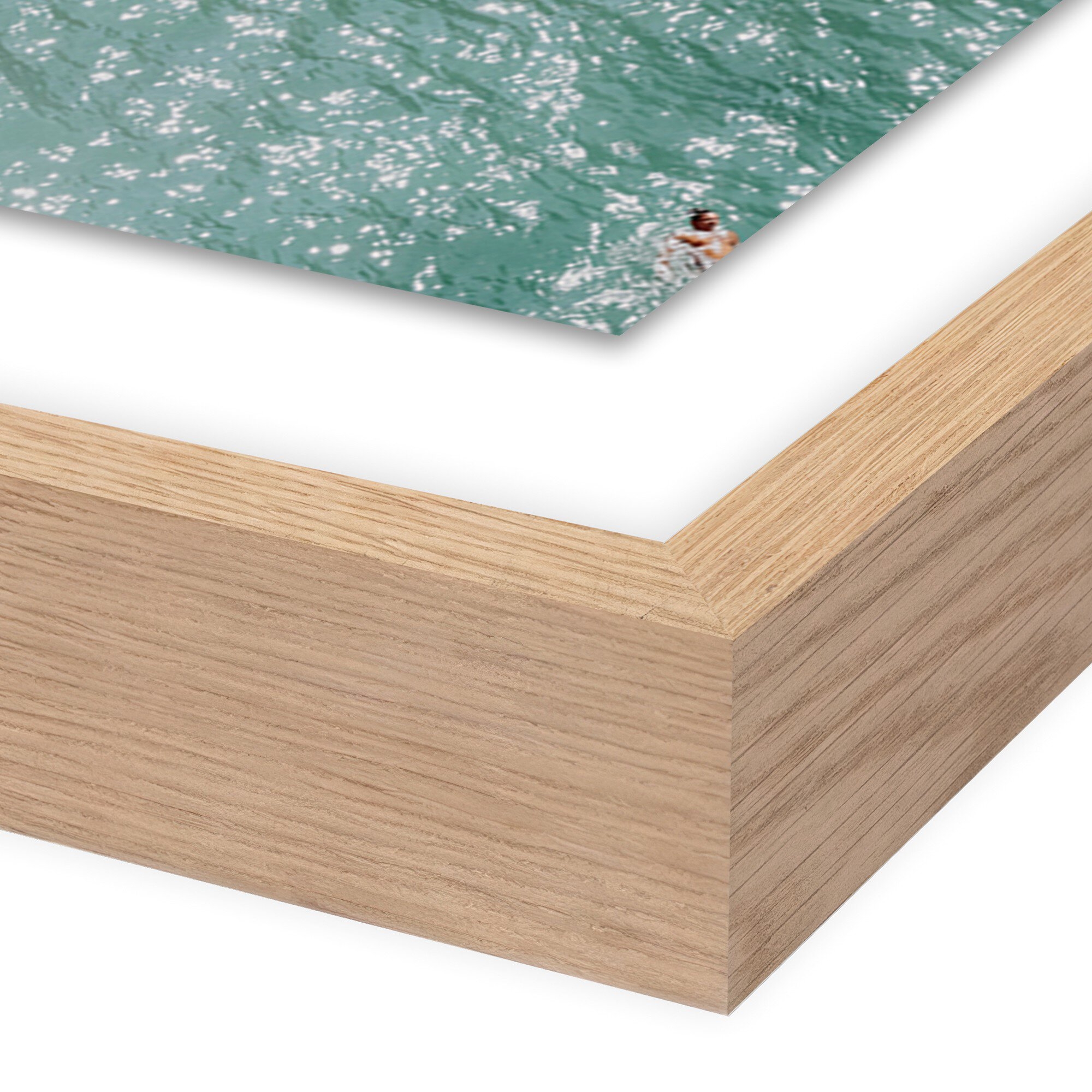 Slice Of Polignano by Natalie Obradovich - Vertical Grain 2.5 White Oak - Image 1