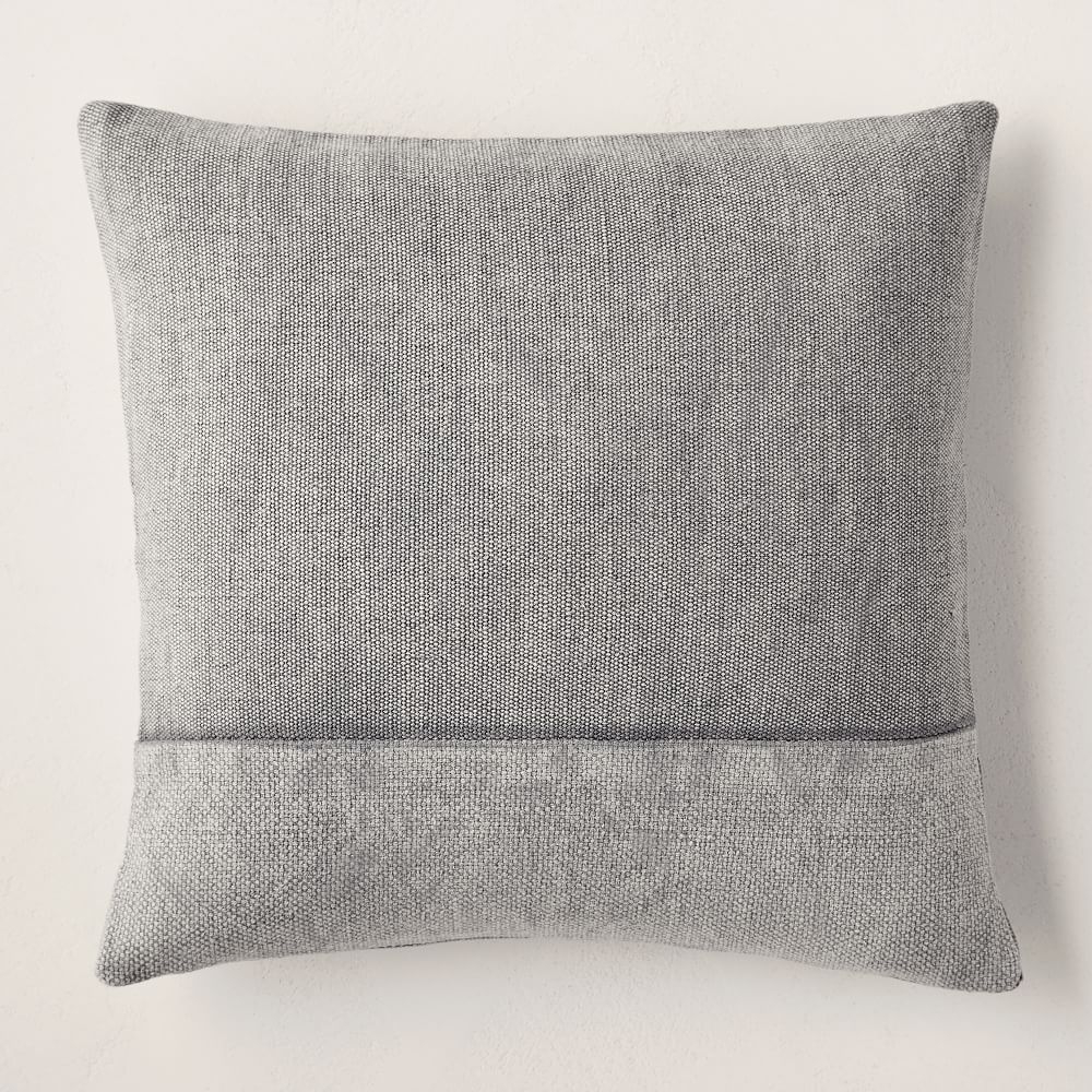 Cotton Canvas Pillow Cover, 18"x18", Iron - Image 0