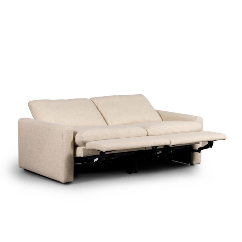 Tillery 2-Piece Antigo Natural Fabric Power Recliner Sofa - Image 3