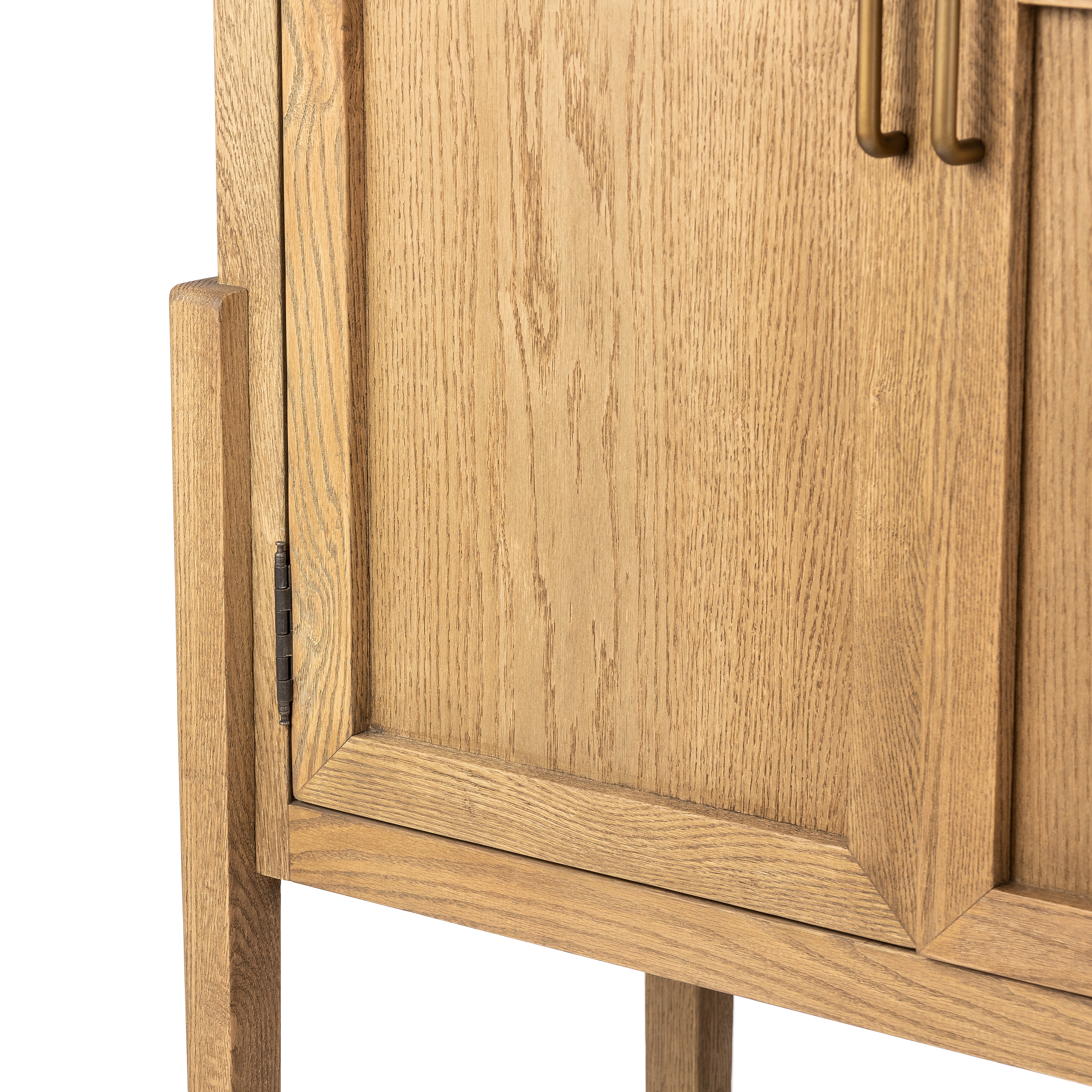 Tolle Bar Cabinet - Drifted Oak Solid - Image 9