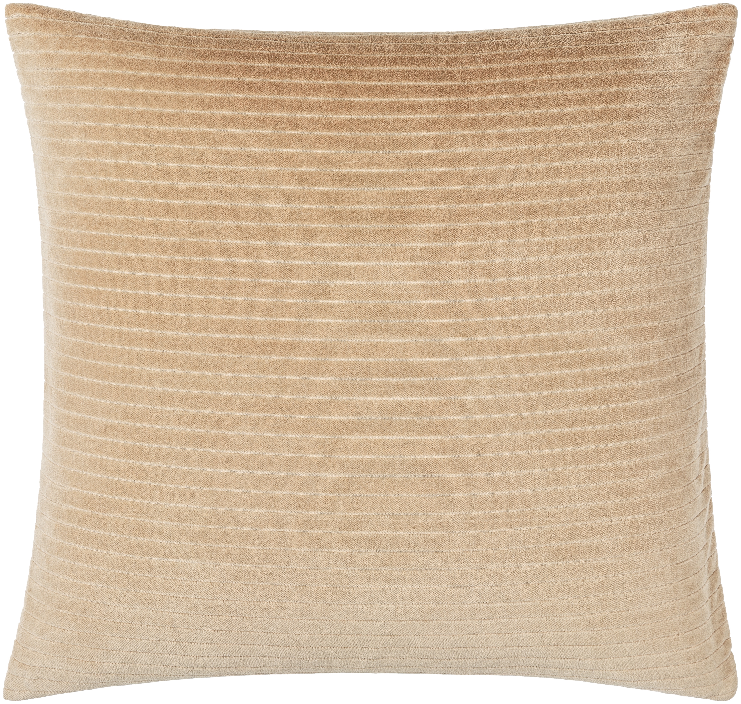 Cotton Velvet Stripes CV-093 18"L x 18"W Pillow Cover - Image 0