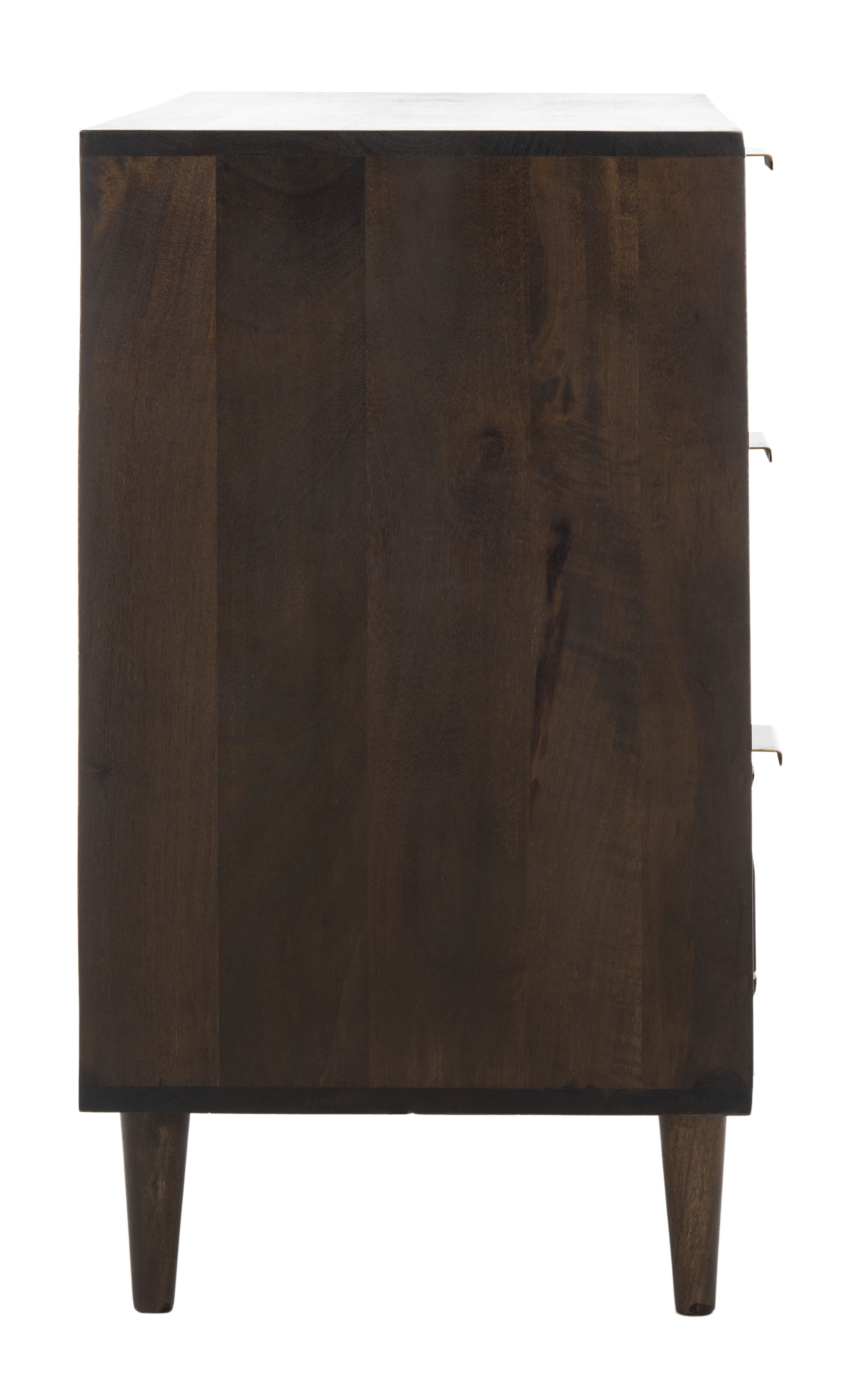 Zinnia 3 Drawer Chest - Walnut - Safavieh - Image 2