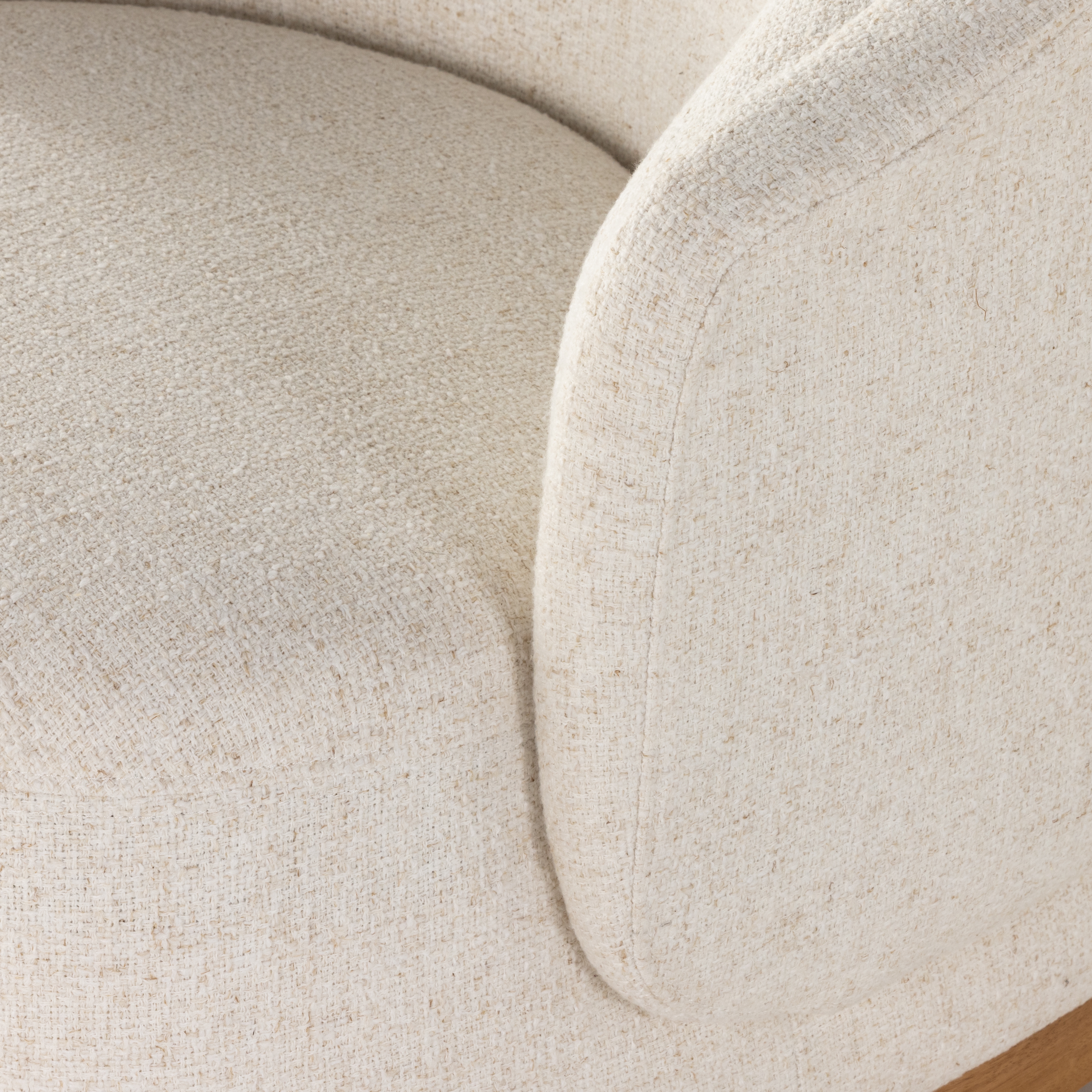 Martine Swivel Chair - Omari Natural - Image 7