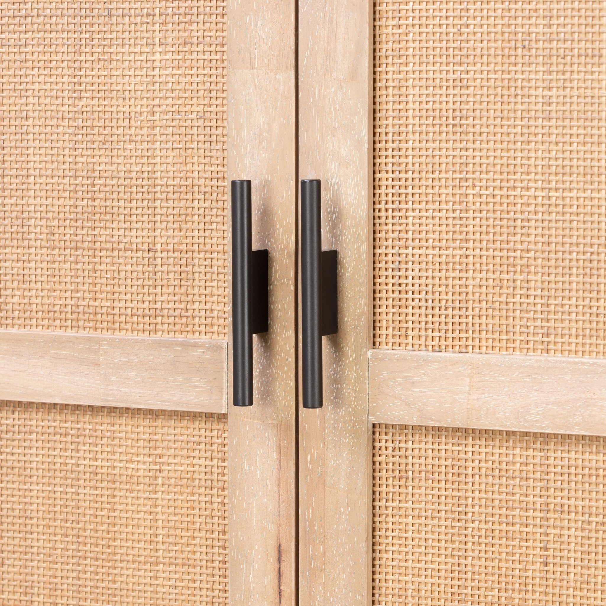 Dulane Bar Cabinet - Natural Woven Cane - Image 3