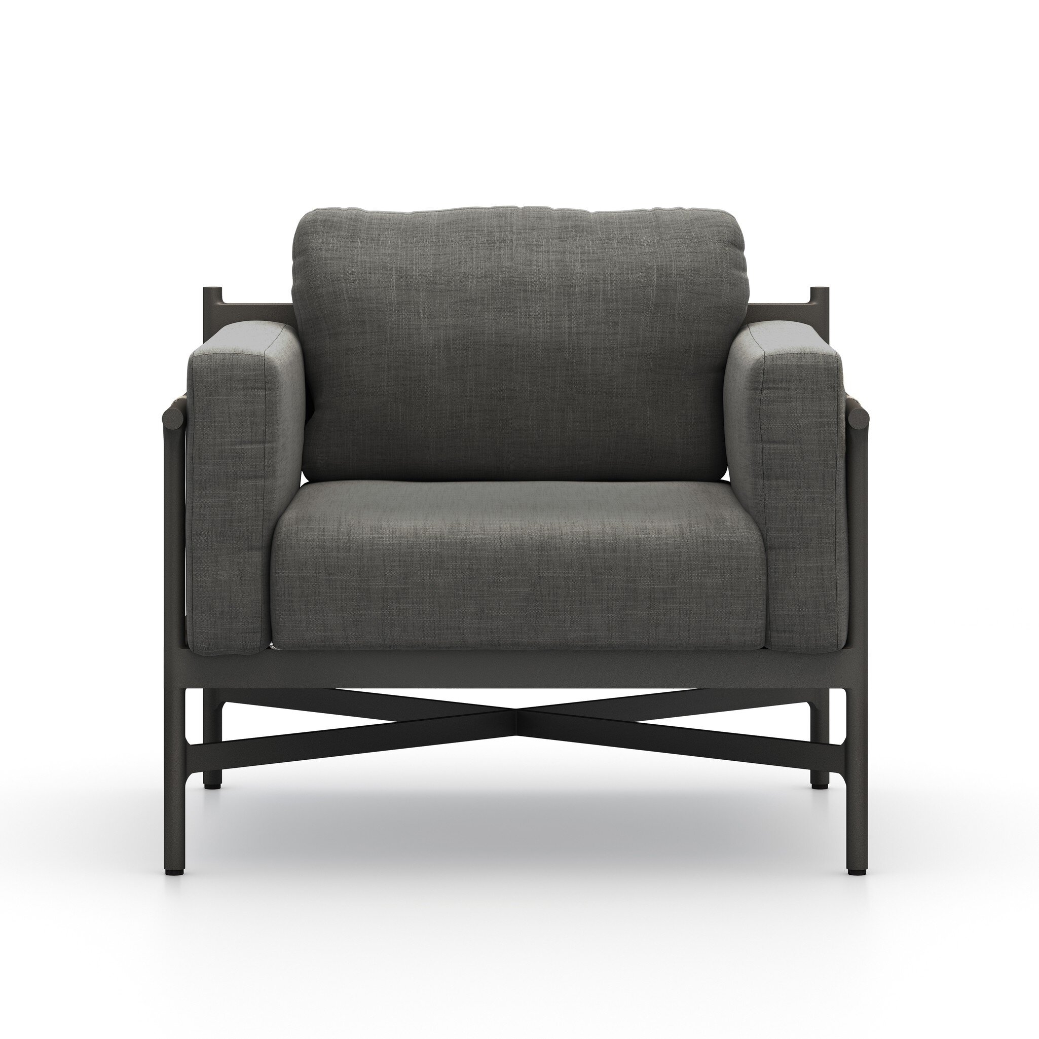 Hearst Outdoor Chair - Venao Charcoal - Image 0