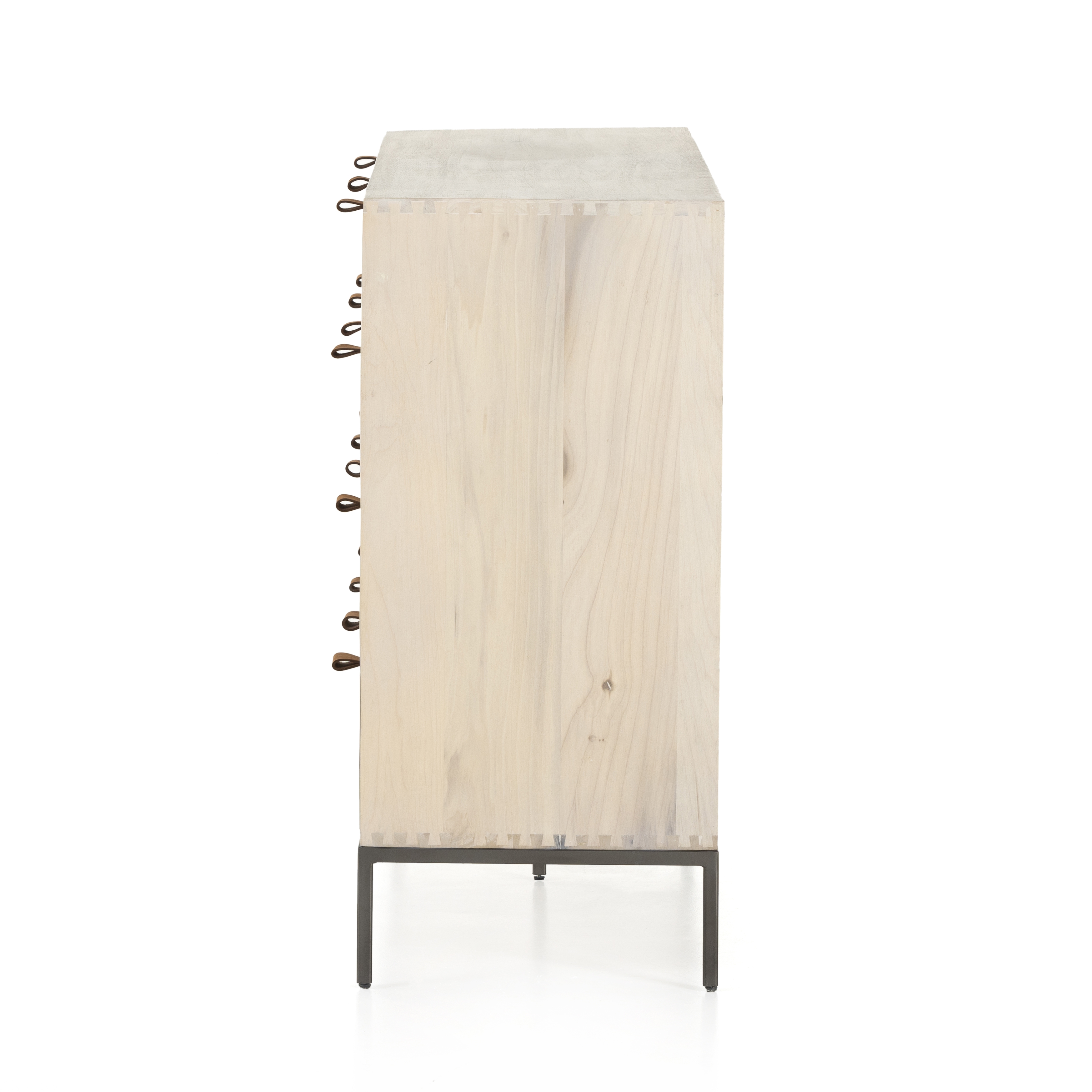 Trey 9 Drawer Dresser-Dove Poplar - Image 4