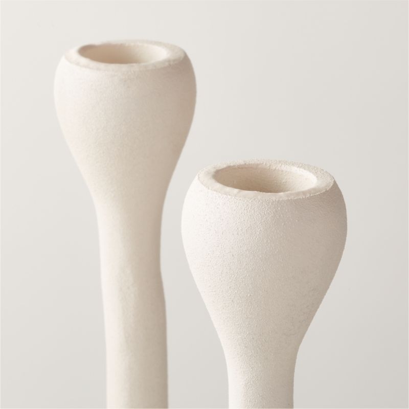 Cinq White Multi Taper Candle Holder Large - Image 2