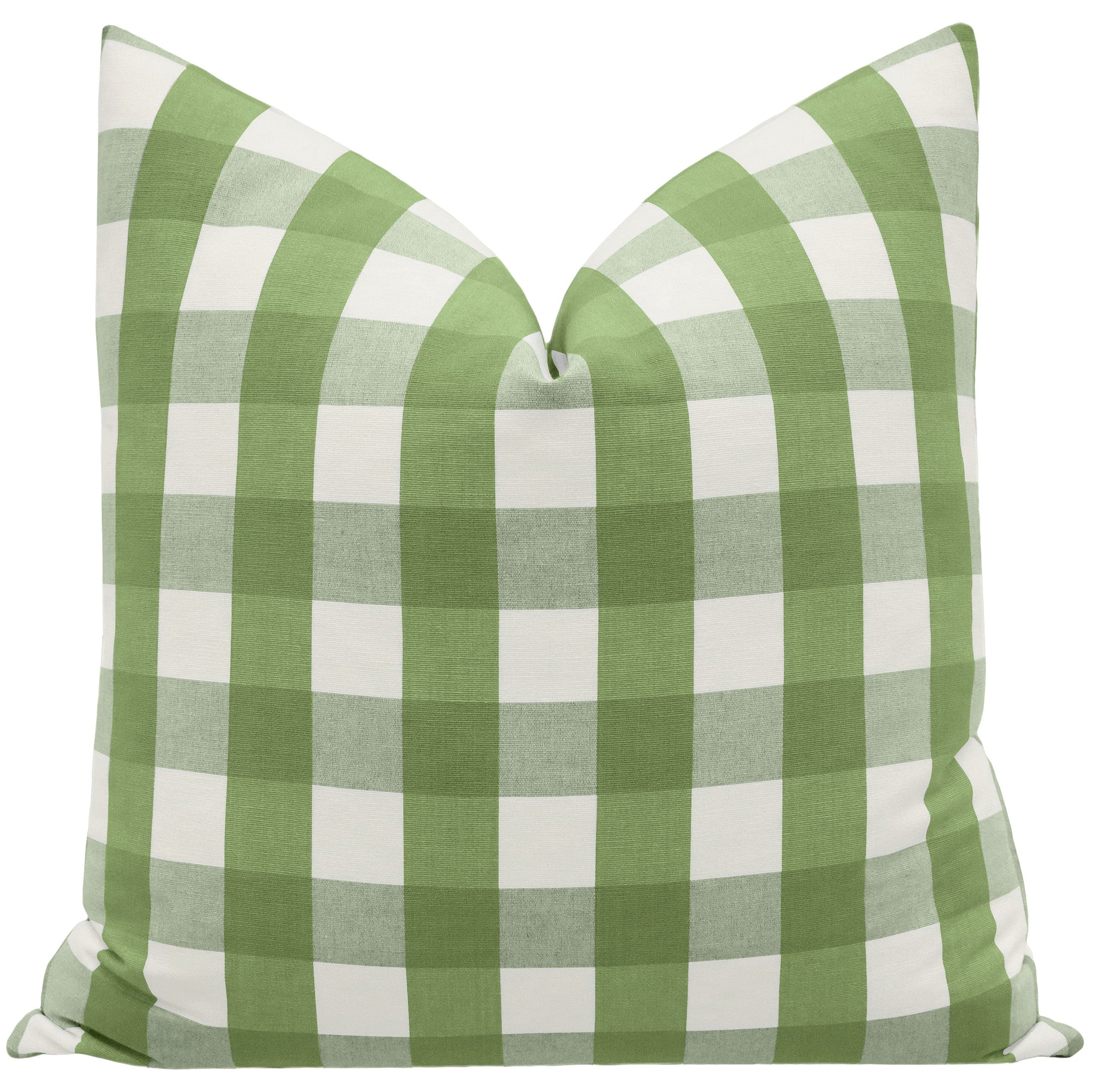 CHARLESTON CHECK // CLOVER - 20" X 30" QUEEN SHAM - Image 0