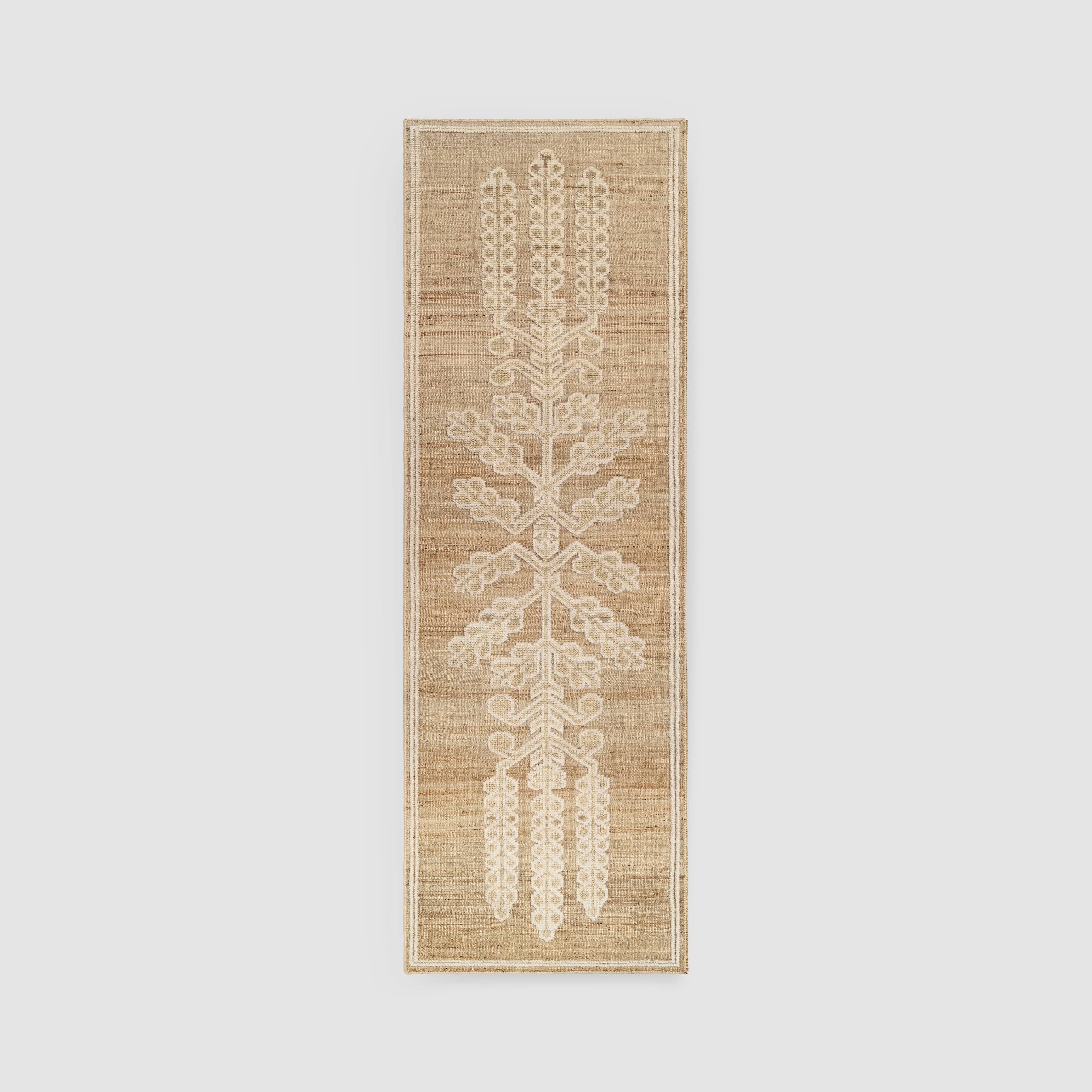 The Citizenry Shakha Hand-Knotted Runner | 2.5' x 8' | Natural - Image 1