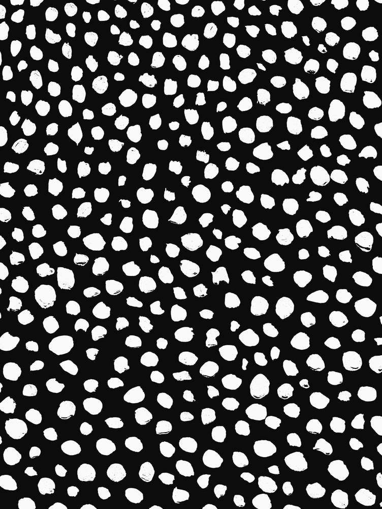 Spot Pattern(invert) Framed Art Print by Georgiana Paraschiv - Conservation Walnut - Large 24" x 36"-26x38 - Image 1