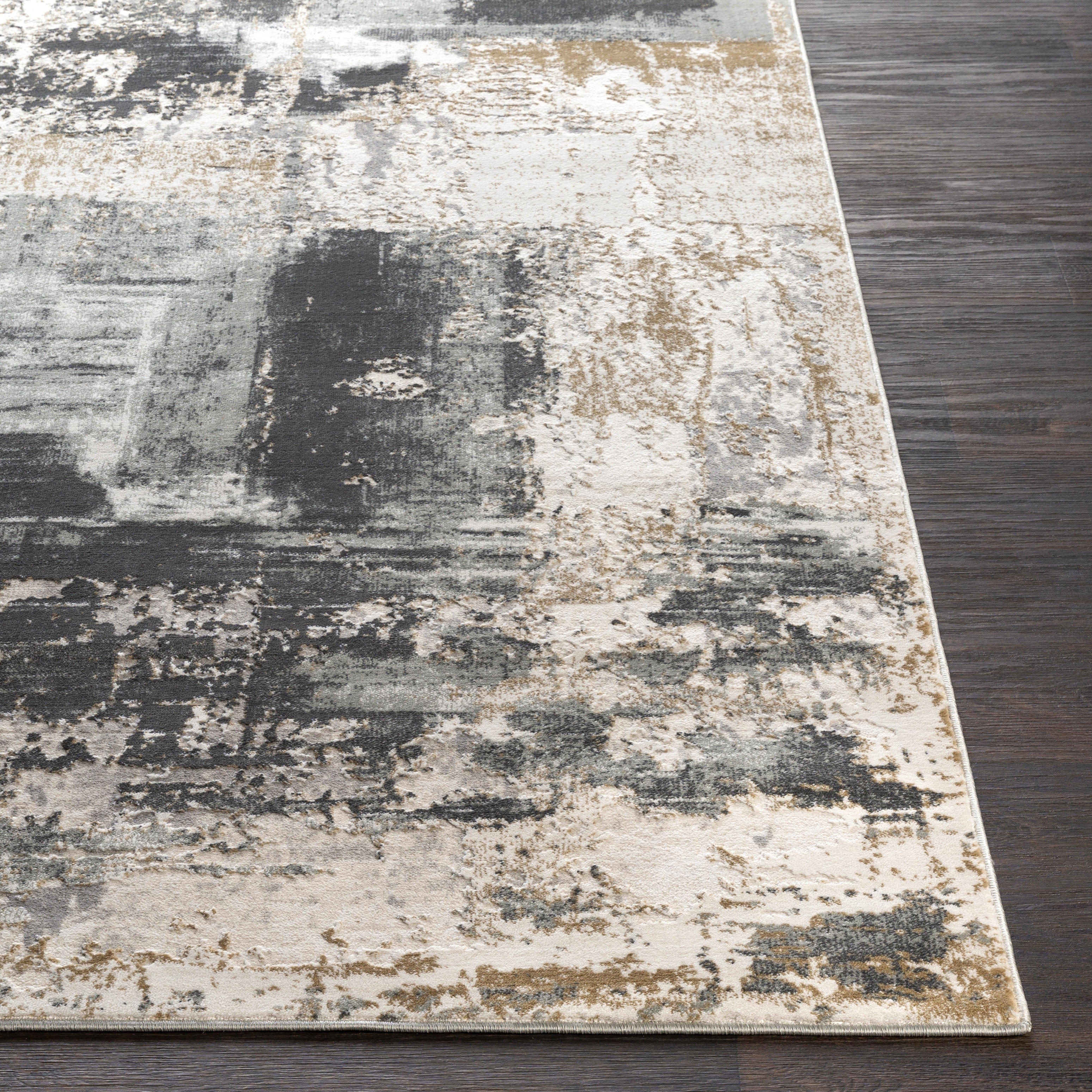 Livabliss Quatro Beige Indoor 8'10" x 12'4" Machine Woven Rug - Image 2
