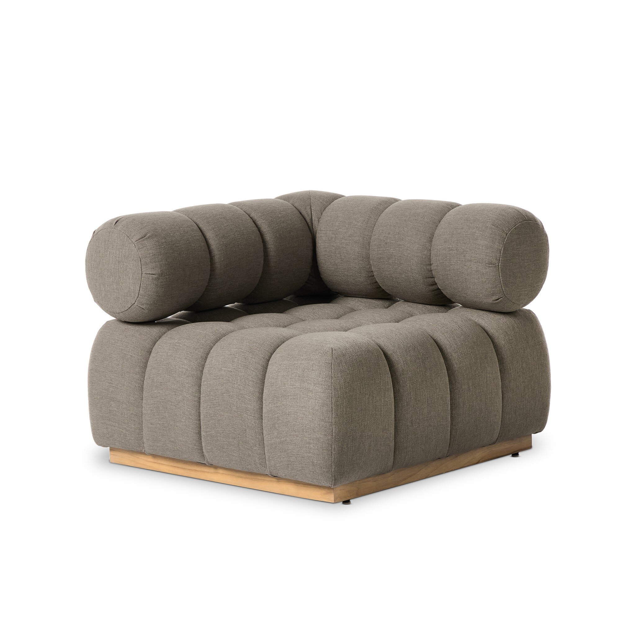 Build Your Own: Roma Outdoor Sectional - Alessi Fawn - Image 0