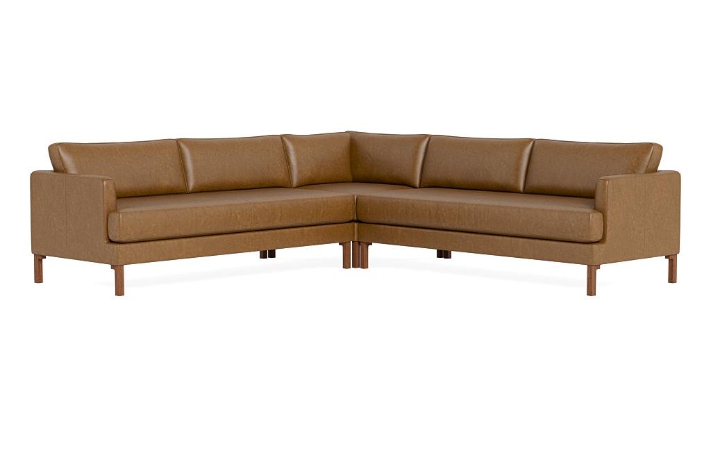 Winslow Leather 4-Seat Corner Sectional - Image 2