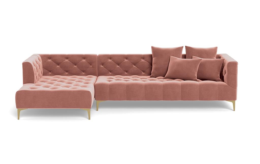 Ms. Chesterfield Sectional Sofa with Left Chaise by Apartment Therapy - Image 0