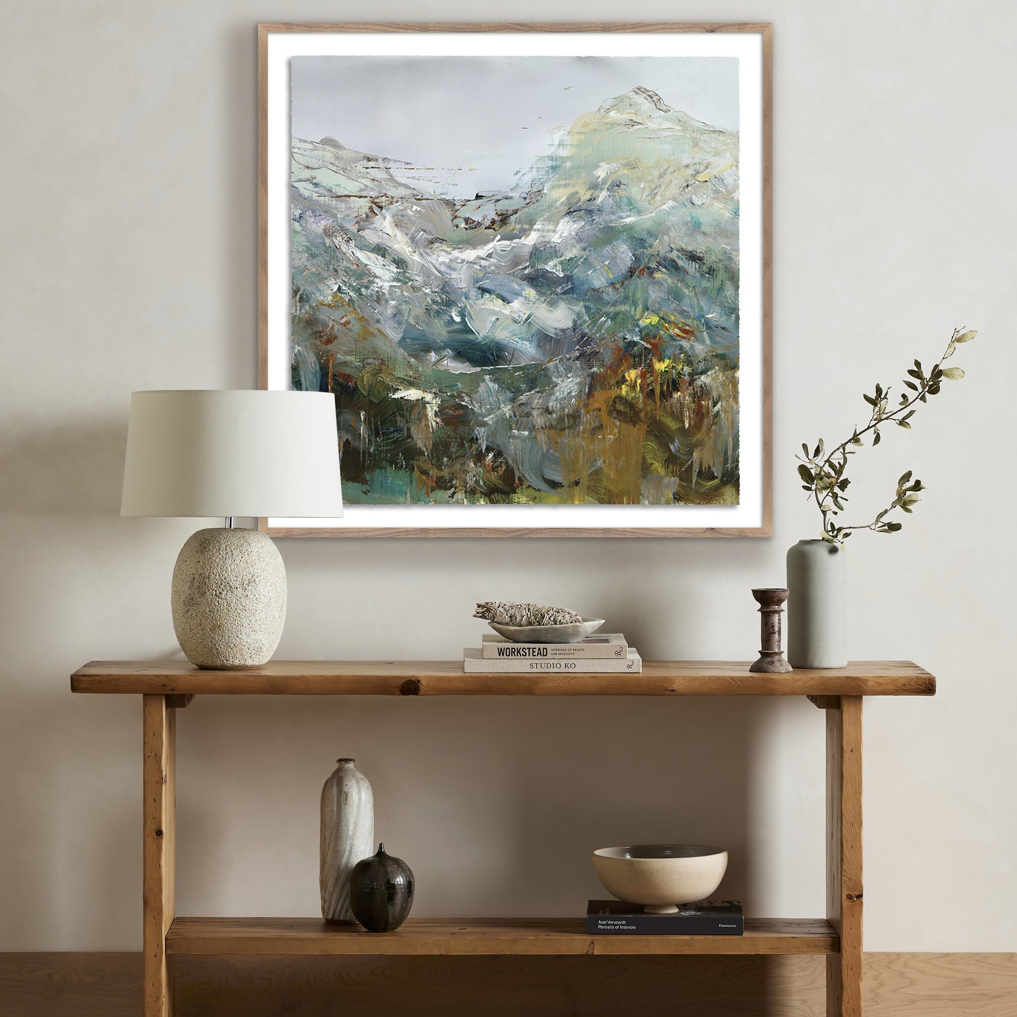 Grasshopper Pass by Lesley Frenz - Rustic 2.5 Walnut - Image 1