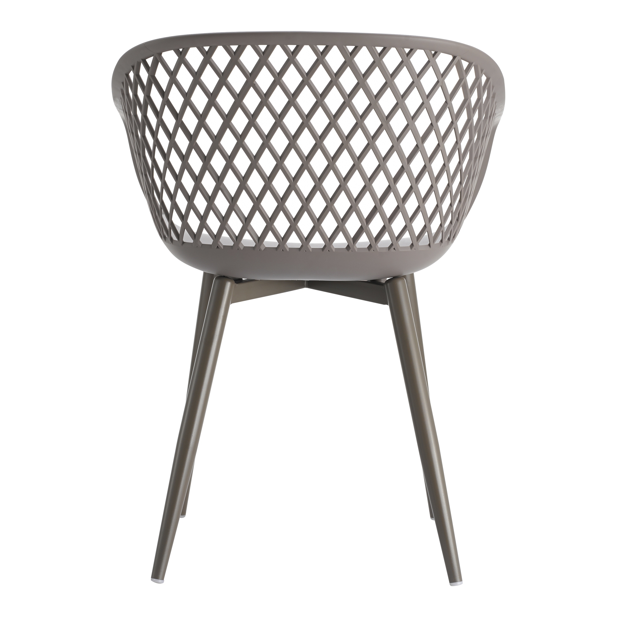 Piazza Outdoor Chair Grey - Set Of Two - Image 3