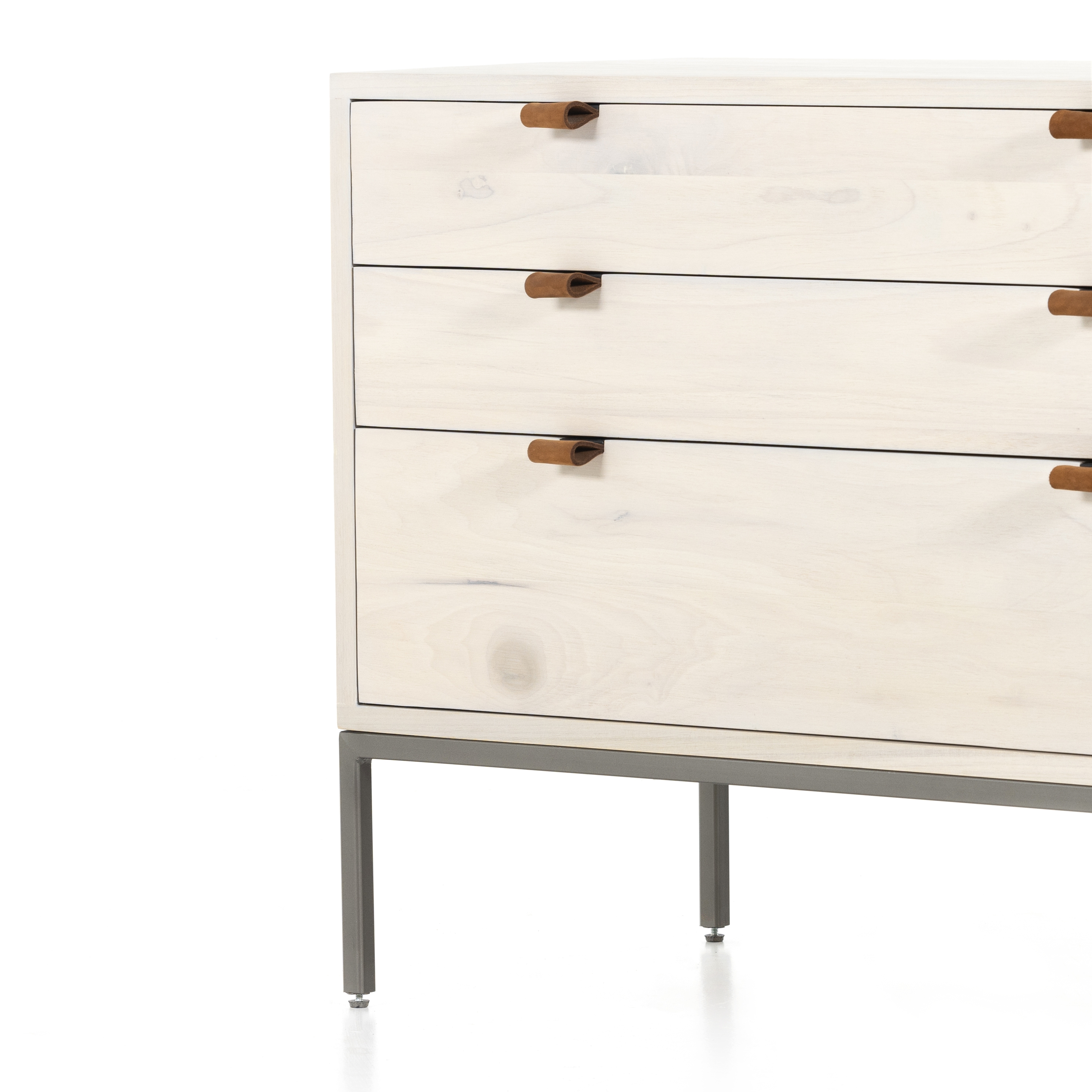 Trey Large Nightstand-Dove Poplar - Image 1