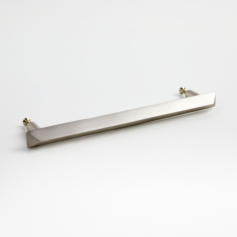 Triangle 4" Brushed Nickel Bar Pull - Image 6