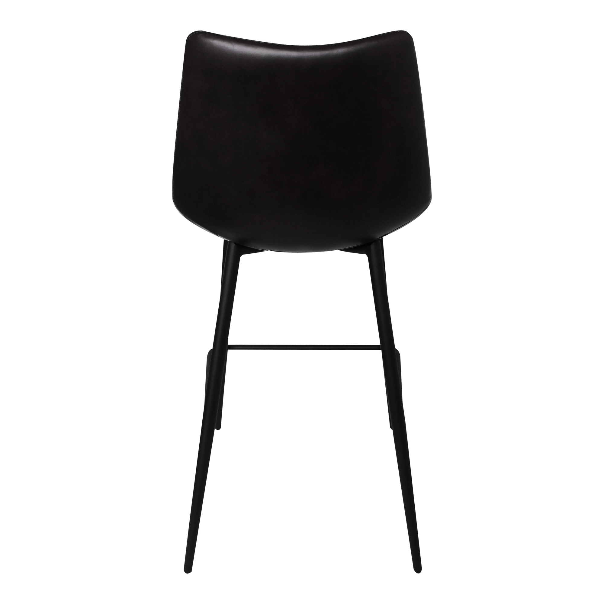 Alibi Counter Stool Matte Black - Set Of Two - Image 3