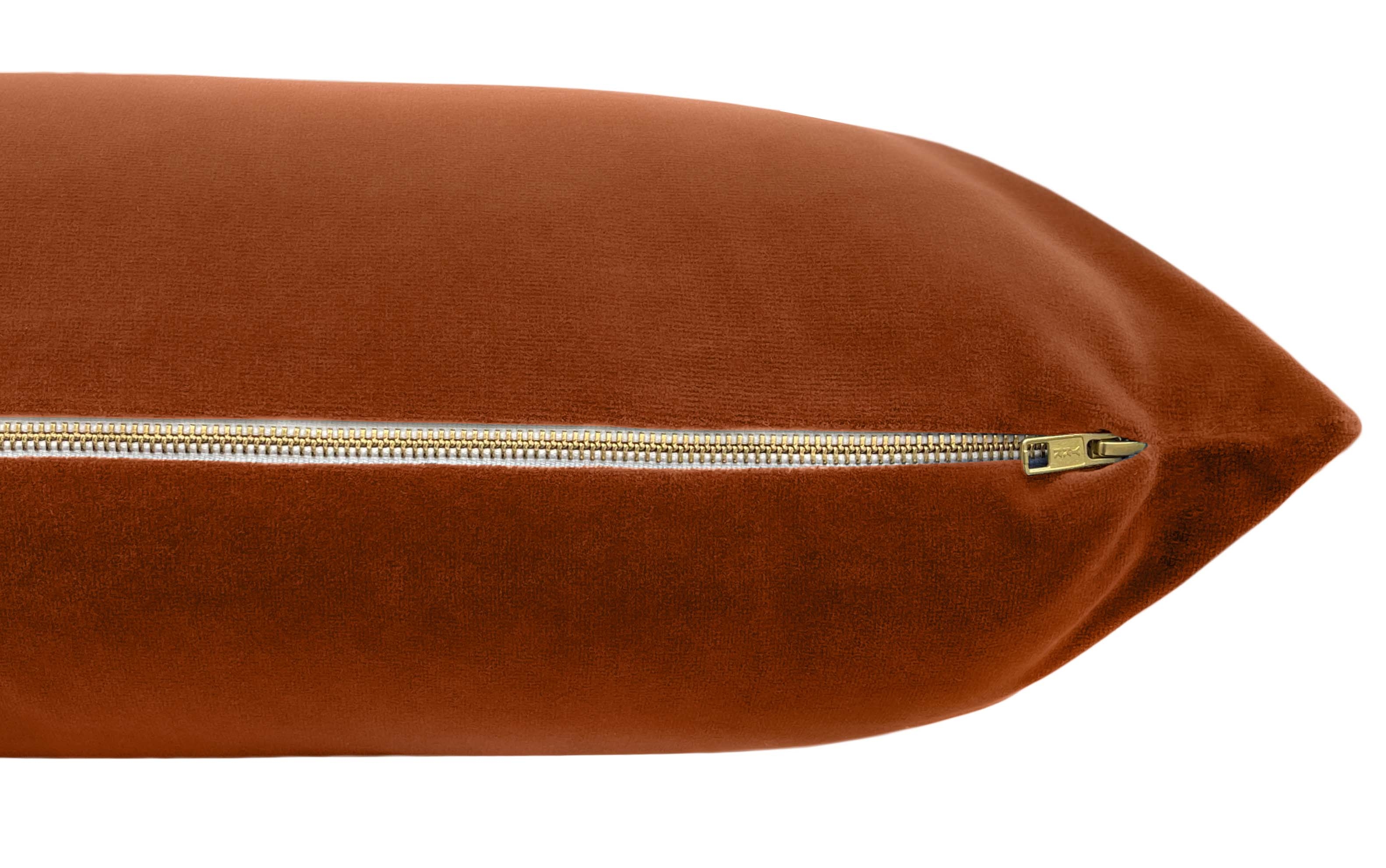 THE XL LUMBAR :: SIGNATURE VELVET // AMBER - 14" X 48" - Image 1