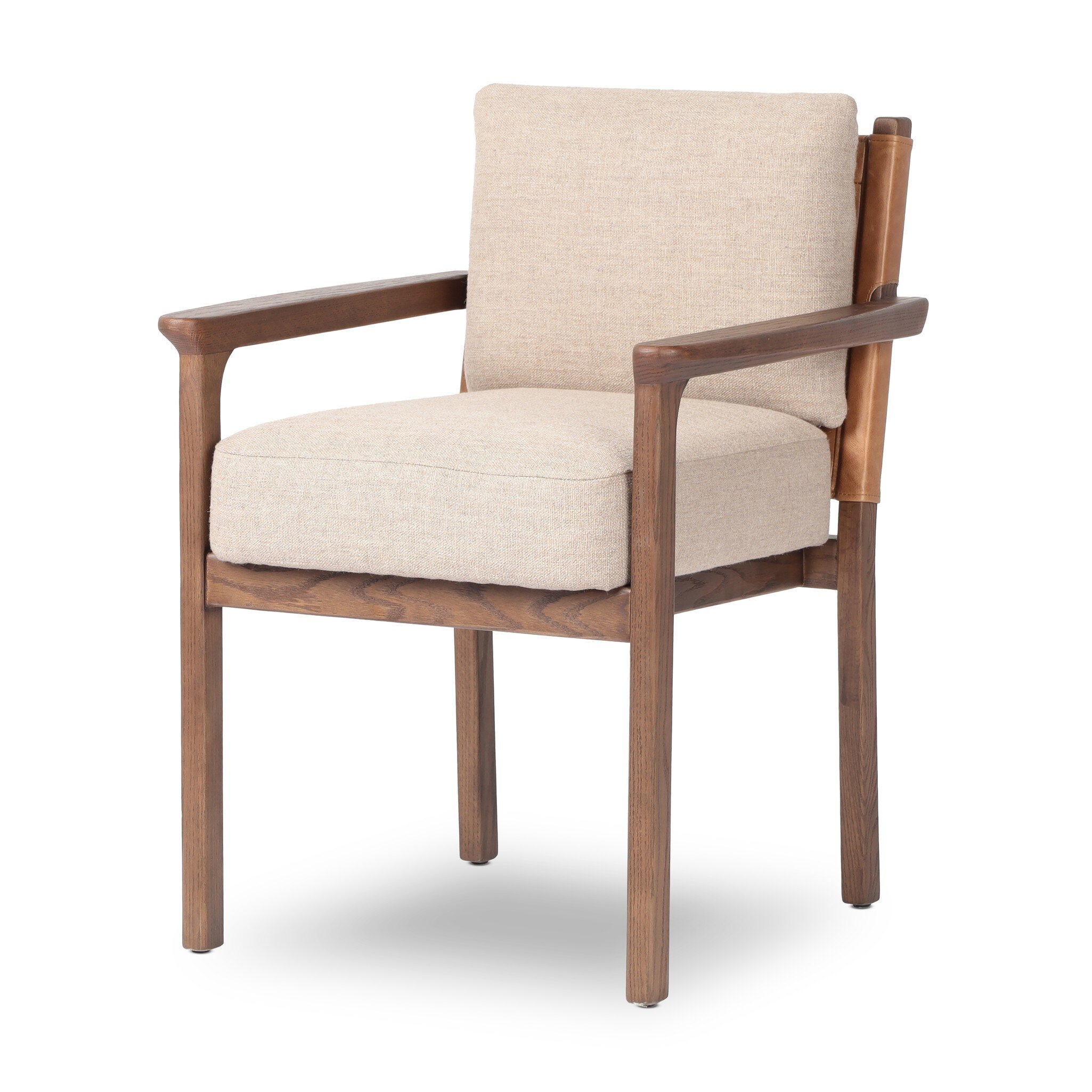Chappel Dining Armchair - Alcala Taupe - Image 1