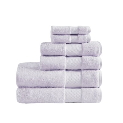 6 Piece 100% Cotton Towel Set - Image 0