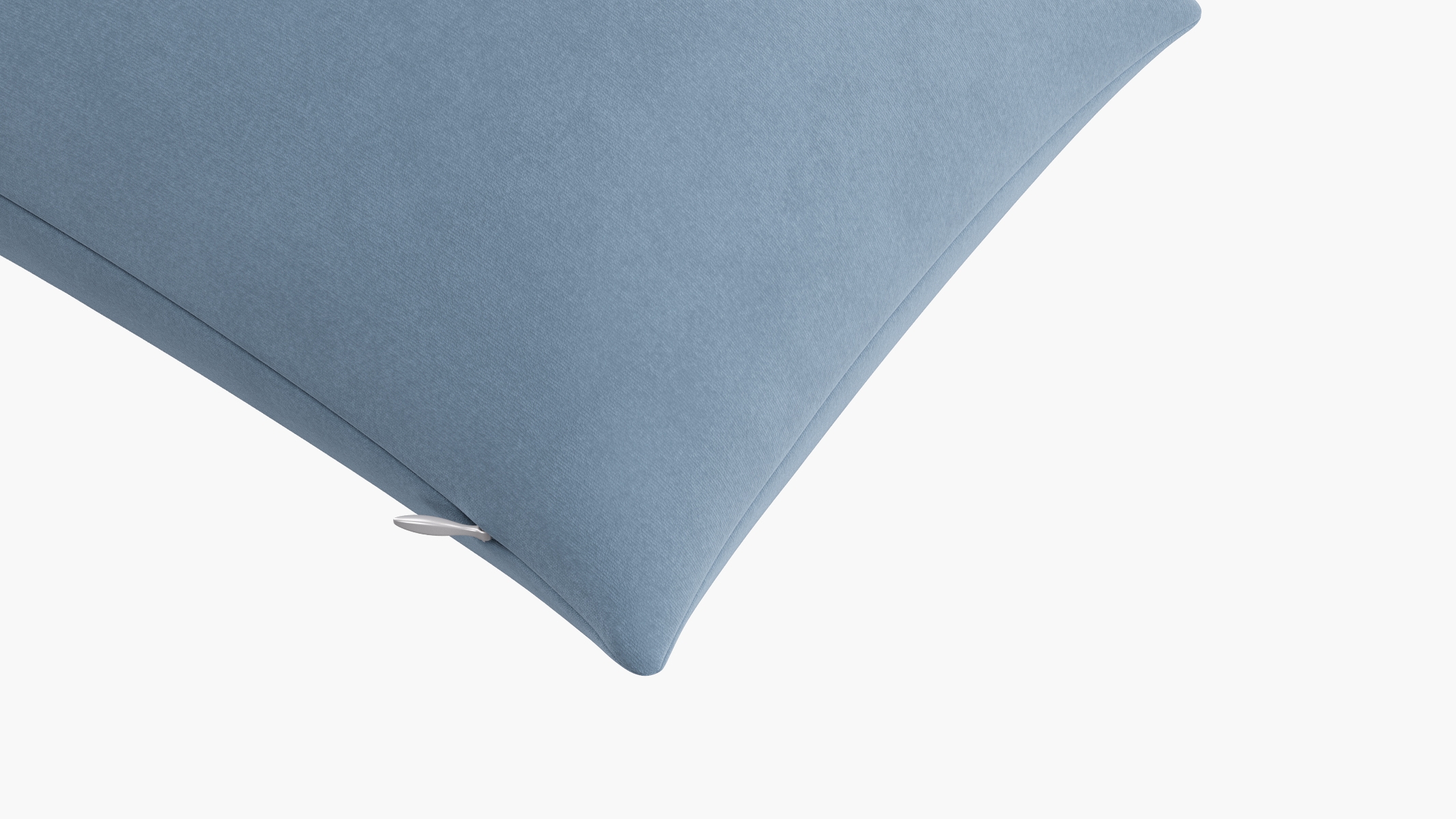 Throw Pillow 14" x 30", Ocean Classic Velvet, 14" x 30" - Image 1