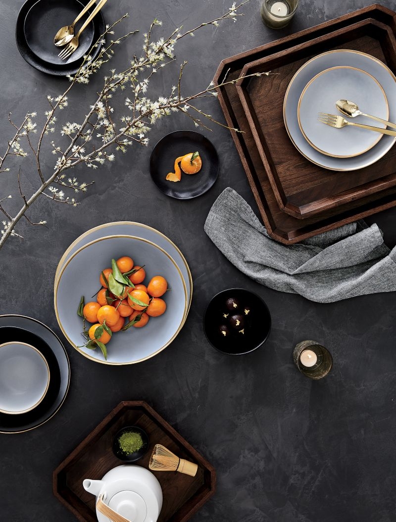 Marin Matte Black Cereal Bowls, Set of 8 - Image 4