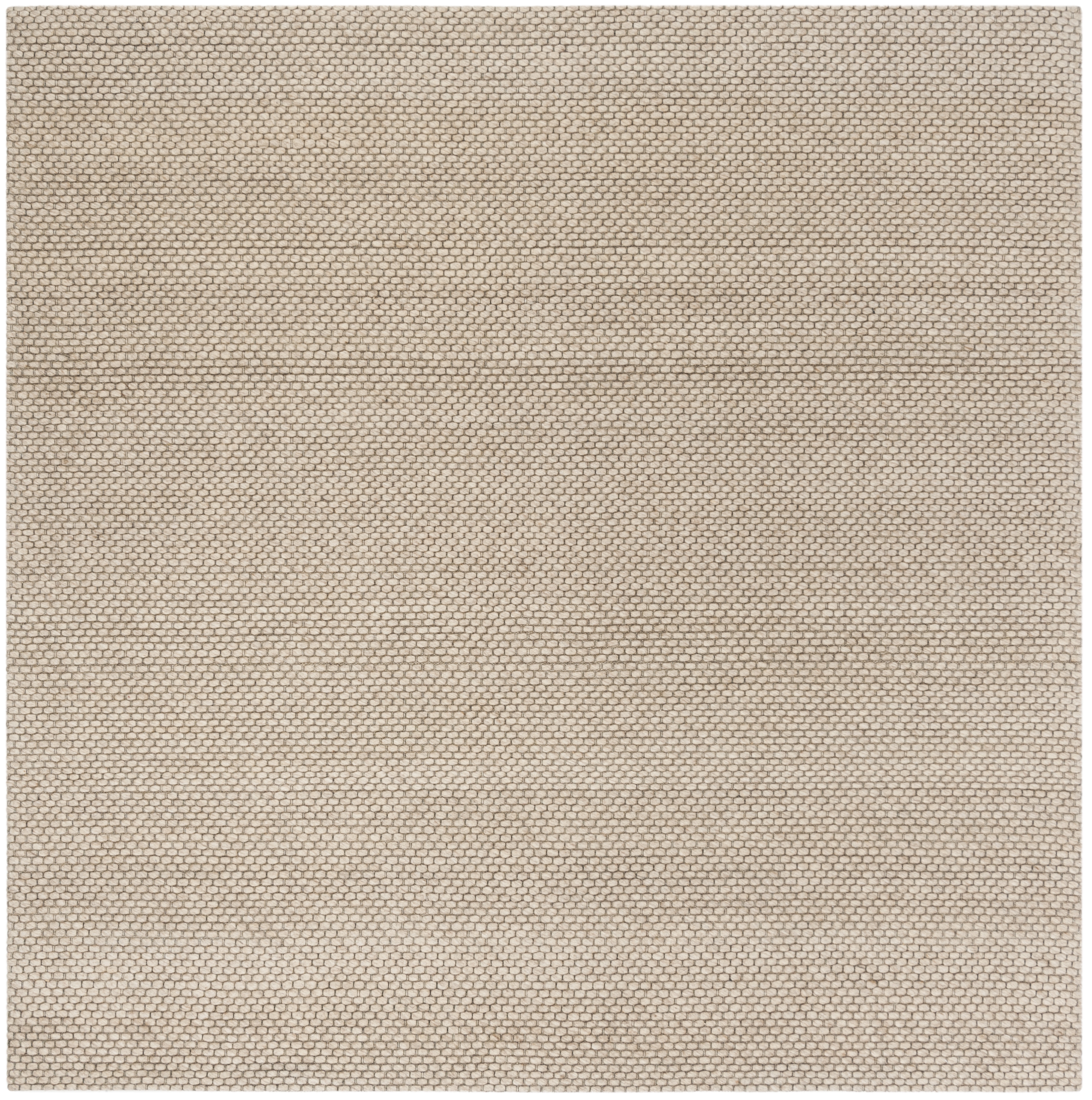 Arlo Home Hand Woven Area Rug, NAT801B, Beige,  6' X 6' Square - Image 0