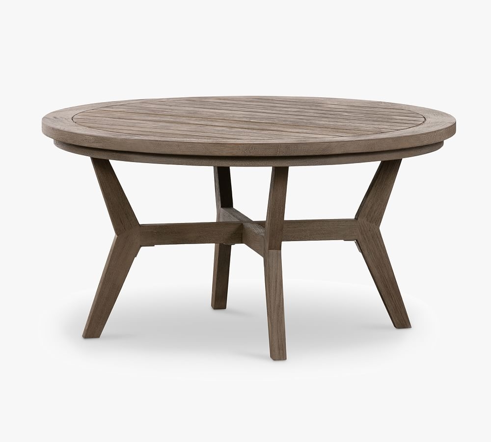 Raylan FSC(R) Teak Outdoor Round Coffee Table - Image 0