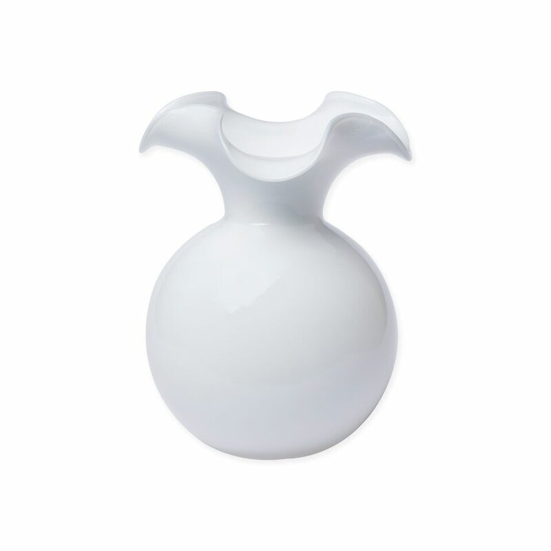 VIETRI Hibiscus Glass Vase - Image 0
