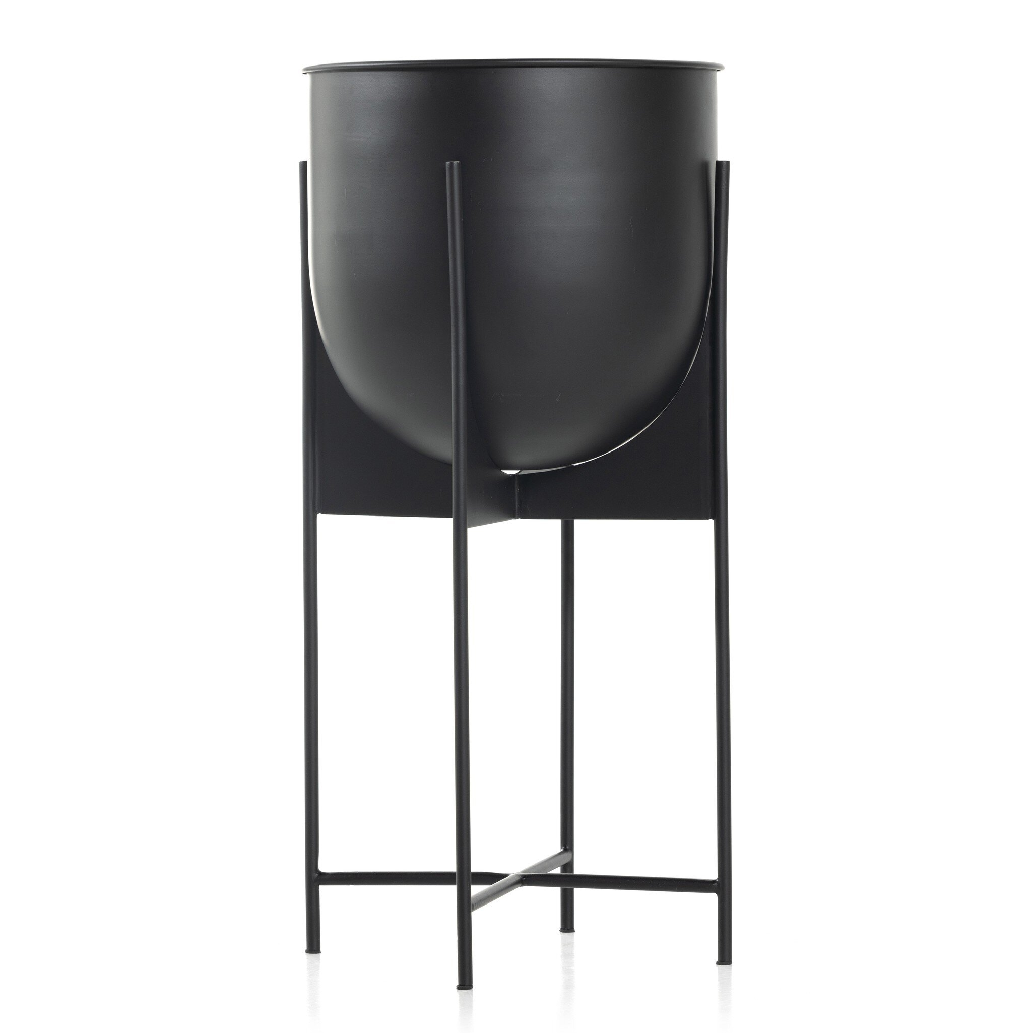 Elroy Planter - Satin Black - Image 5