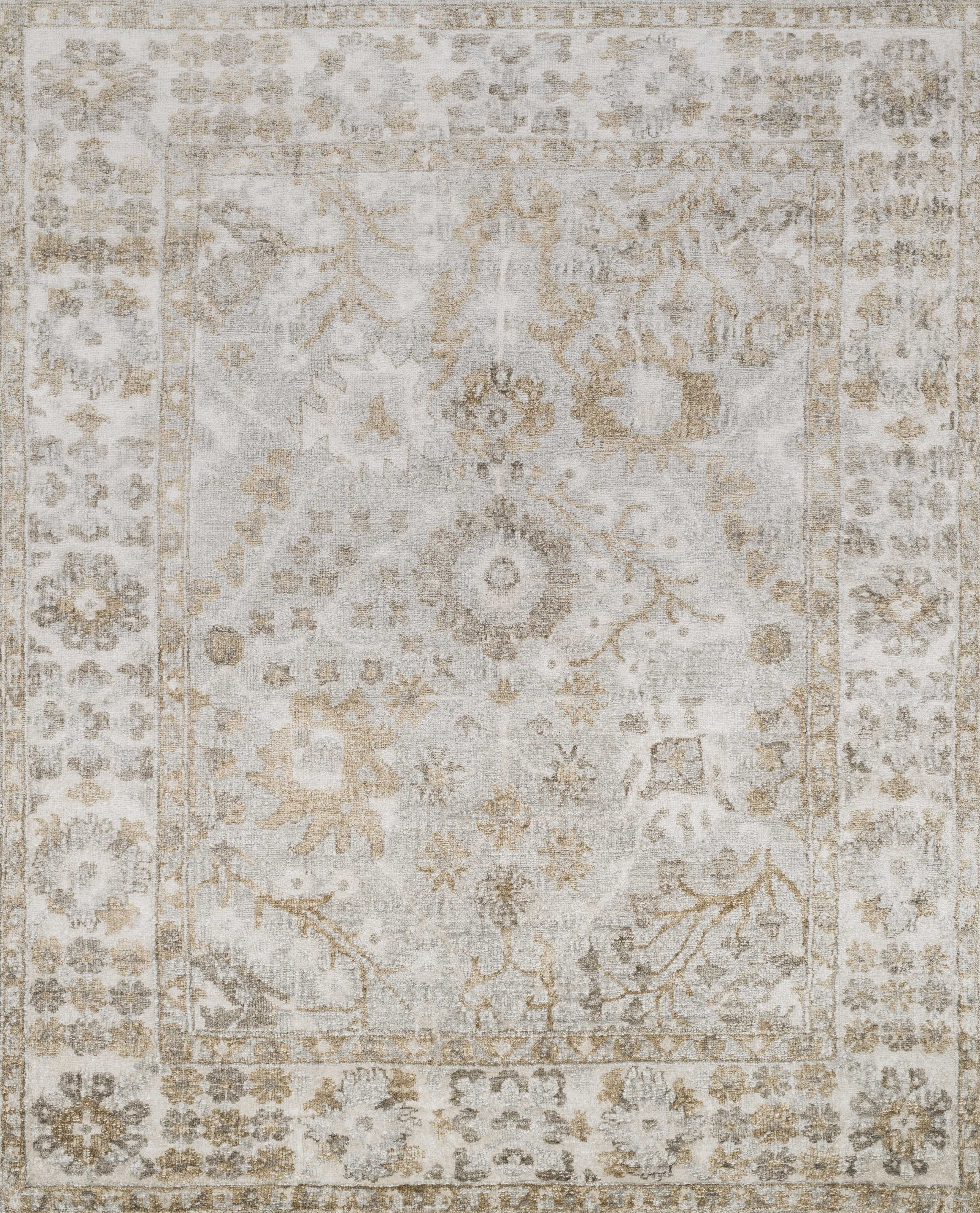 Loloi Imperial IM-02 Silver / Ivory 5'-6" x 8'-6" - Image 0