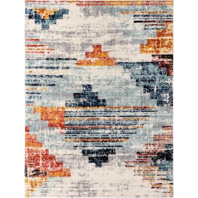 Tucson Geometric Gray Area Rug - Image 0