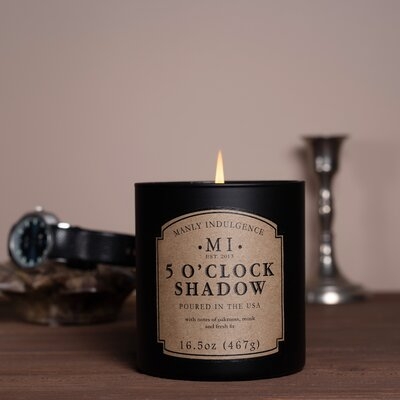 Classic 5 O'Clock Shadow Scented Jar Candle - Image 0