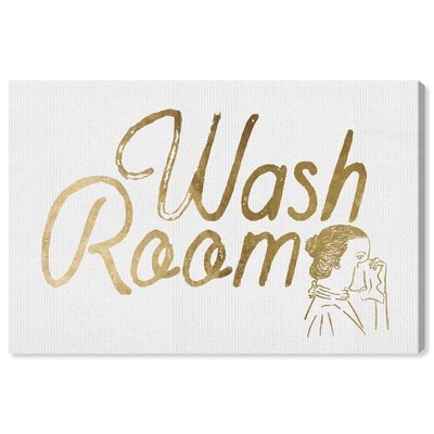Bath and Laundry Wash Room Laundry - Textual Art Print on Canvas - Image 0