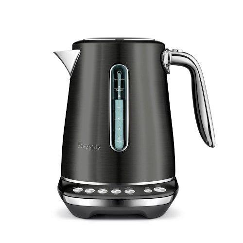 Breville Variable Temp Luxe Kettle, Black Stainless-Steel - Image 0